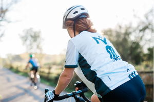 Women Riding a Bike