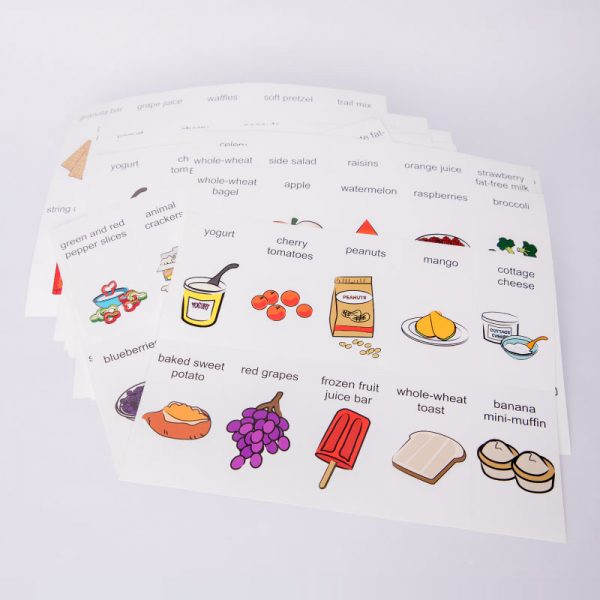 HCHS K-2 Replacement Snack Cards