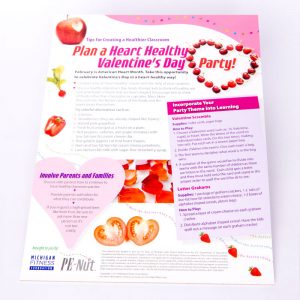 Valentine's Day Healthy Party Tip Sheet for Teachers