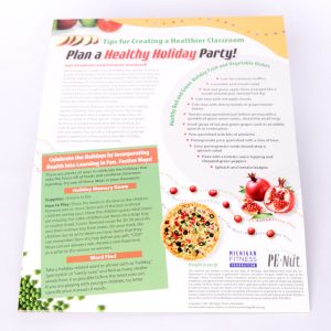 Winter Holidays Healthy Party Tip Sheet for Teachers